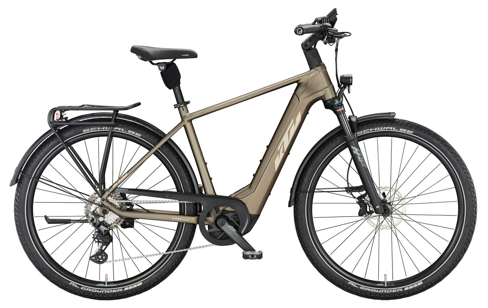 KTM MACINA GRAN 710 oak matt (champagne+orange) 2023 29"; 750 Wh Diamant