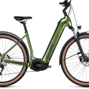 Cube Nuride Hybrid Pro 750 Allroad shinymossÂ´nÂ´black 2024 28"; 750 Wh Wave