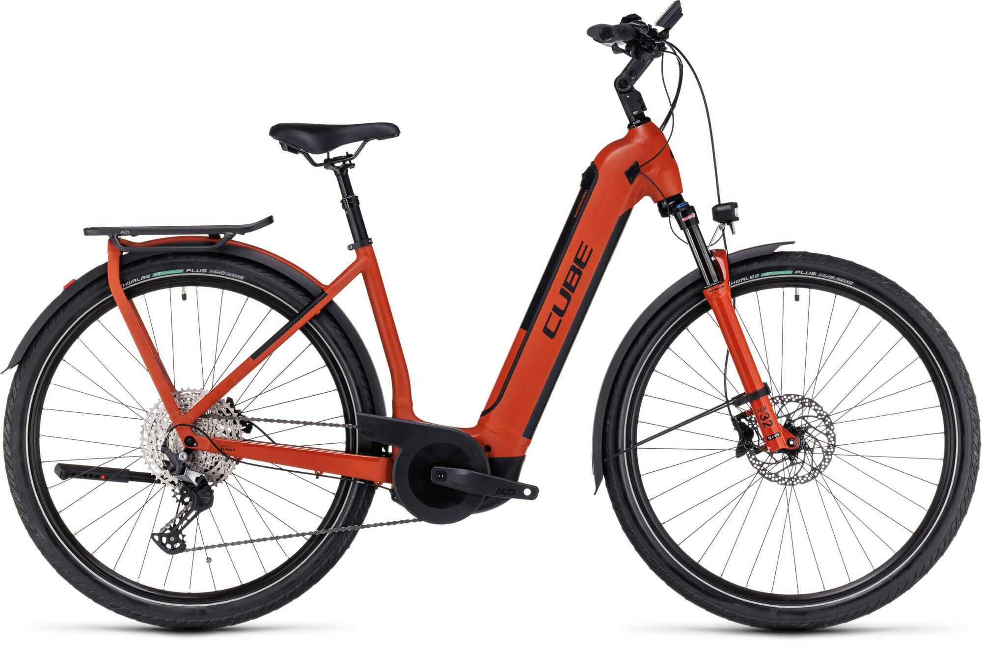 Cube Kathmandu Hybrid EXC 750 red´n´black 2024 28"; 750 Wh Wave