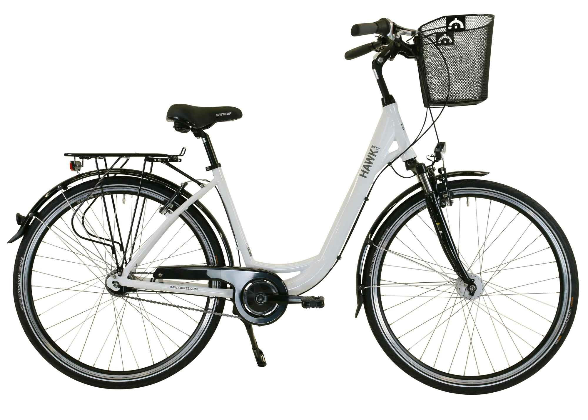 Hawk City Wave Deluxe Plus White 2023 28"; Wave
