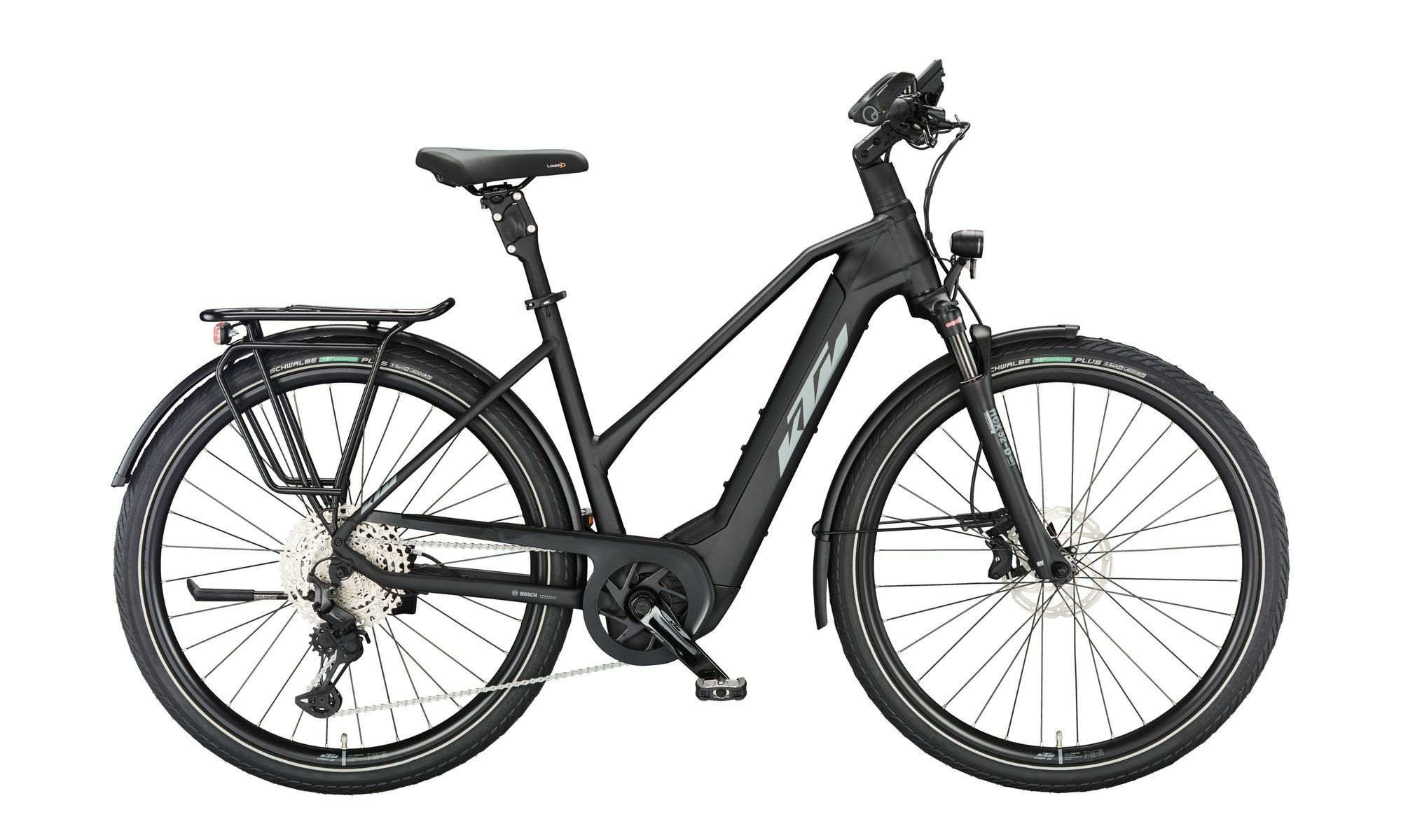 KTM MACINA STYLE 720 black matt (grey+green) 2023 28"; 750 Wh Trapez