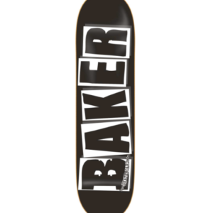 Baker Skateboard Deck Brand Logo Black/White 8.125''