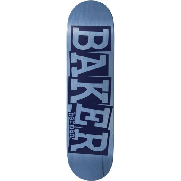 Baker Skateboard Deck Ribbon Blue Veneer 8.25''