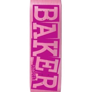 Baker Skateboard Deck Ribbon Pink Veneer 8.0''
