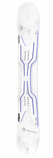 Doubledeck Snowboard White