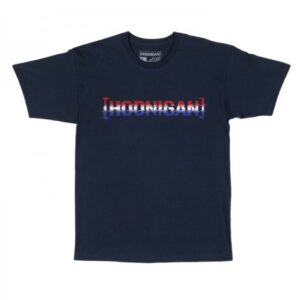 Hoonigan T-Shirt Glitch Bracket Graphic navy