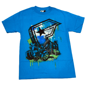 Famous T-shirt Wasteland turquoise