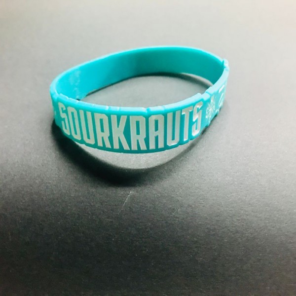 Sourkrauts Silikon Armband V3 petrol