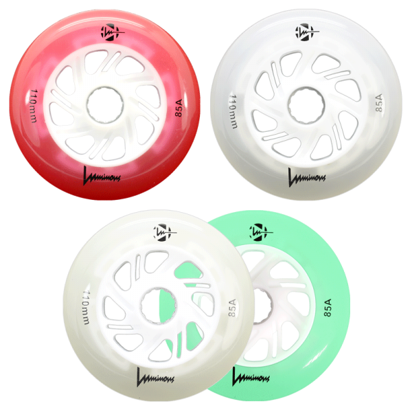 Luminous LED Wheels Glow 125mm