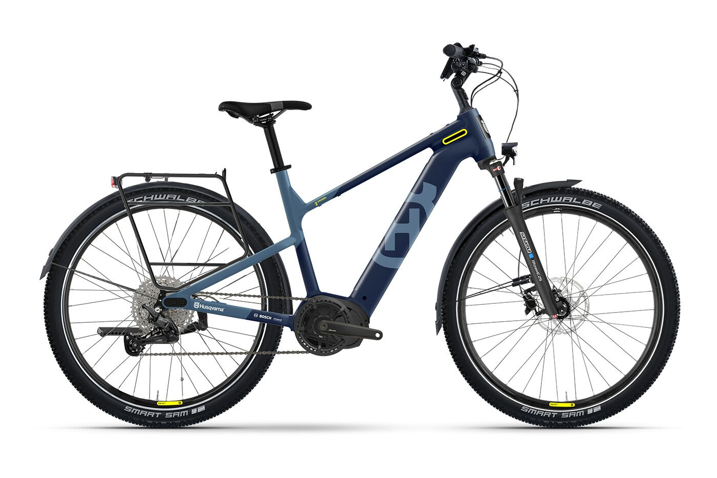 Husqvarna Crosser 2 Deore dark blue/light blue 2023 27,5"; 625 Wh Diamant