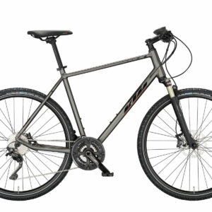KTM X-LIFE RACE machine grey matt (black+orange glossy) 2023 28"; Diamant