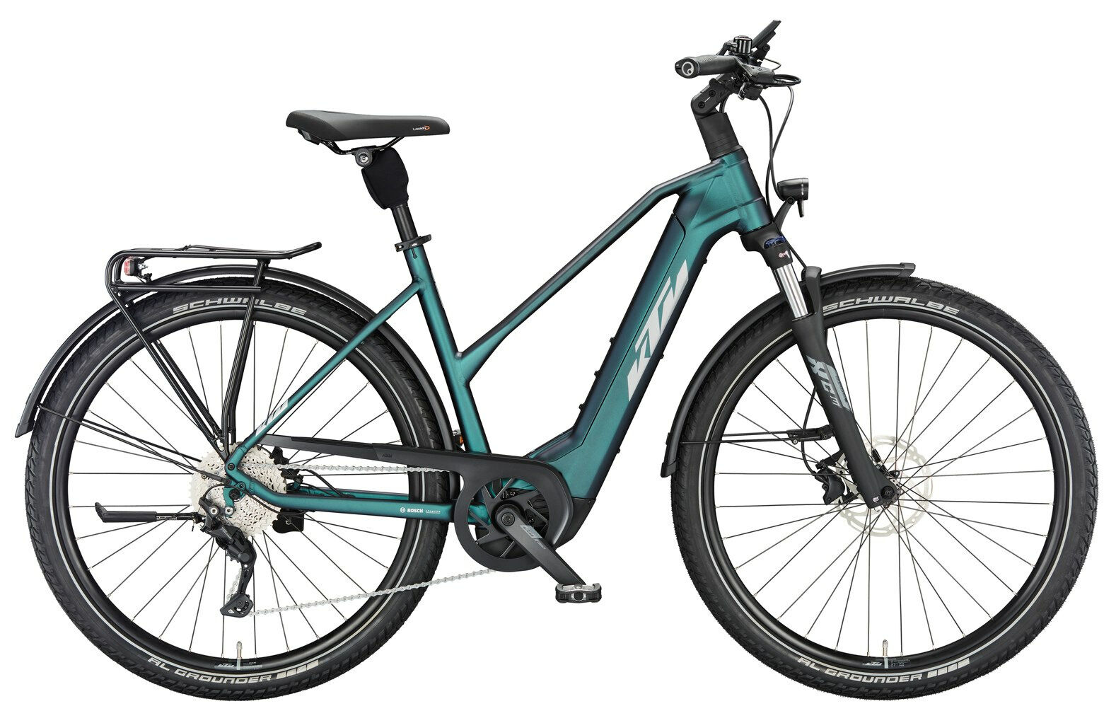 KTM MACINA GRAN 720 green purple flip matt (silver+black) 2023 29"; 750 Wh Trapez