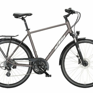 KTM LIFE RIDE elderberry matt (silver+orange) 2023 28"; Diamant