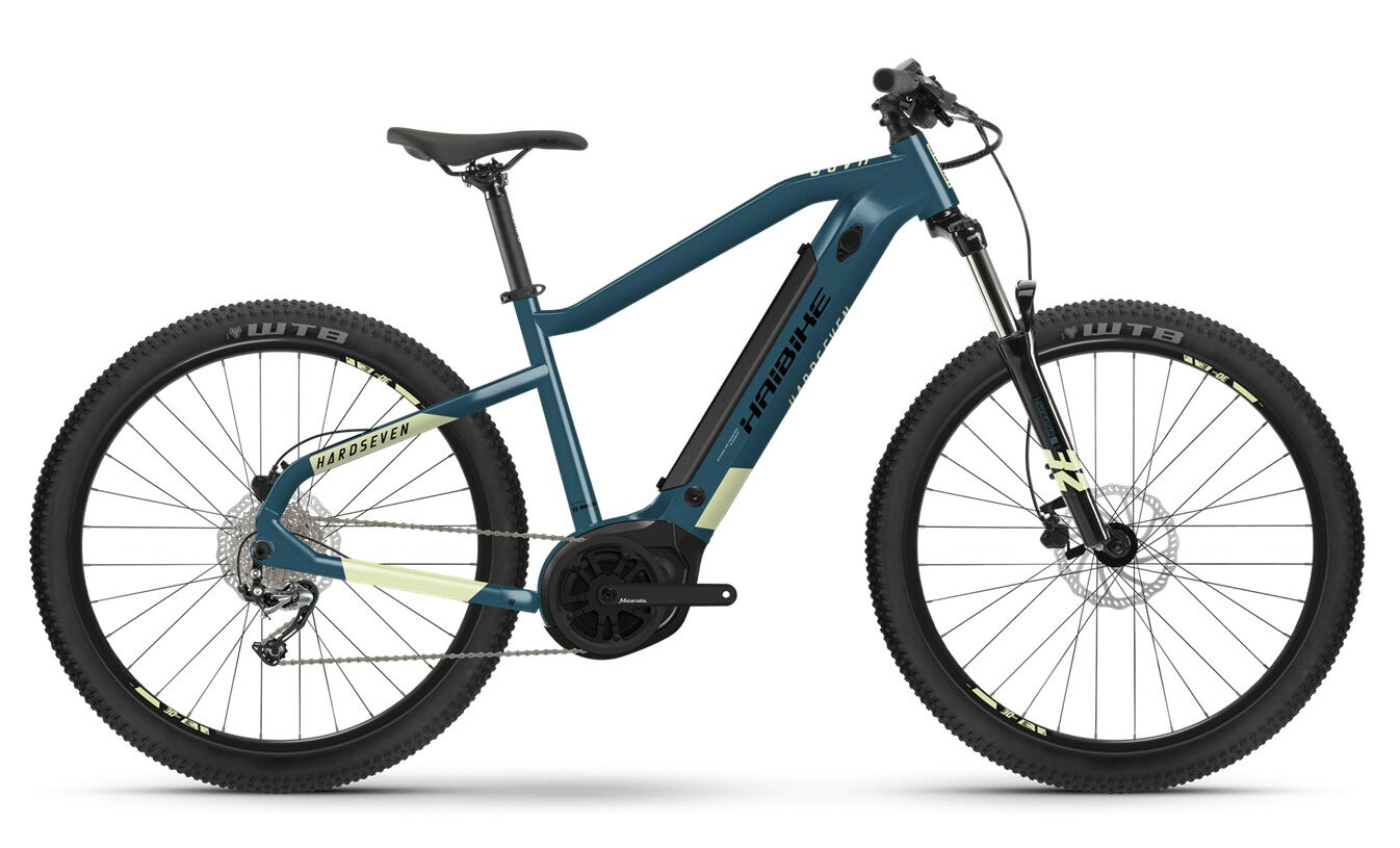 Haibike HardSeven 5 blue/canary 2022 27,5"; 500 Wh Diamant