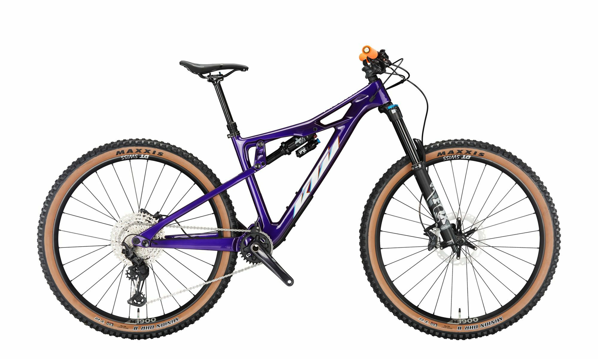 KTM PROWLER MASTER chrome purple (white+orange+aqua) 2023 29"; Diamant