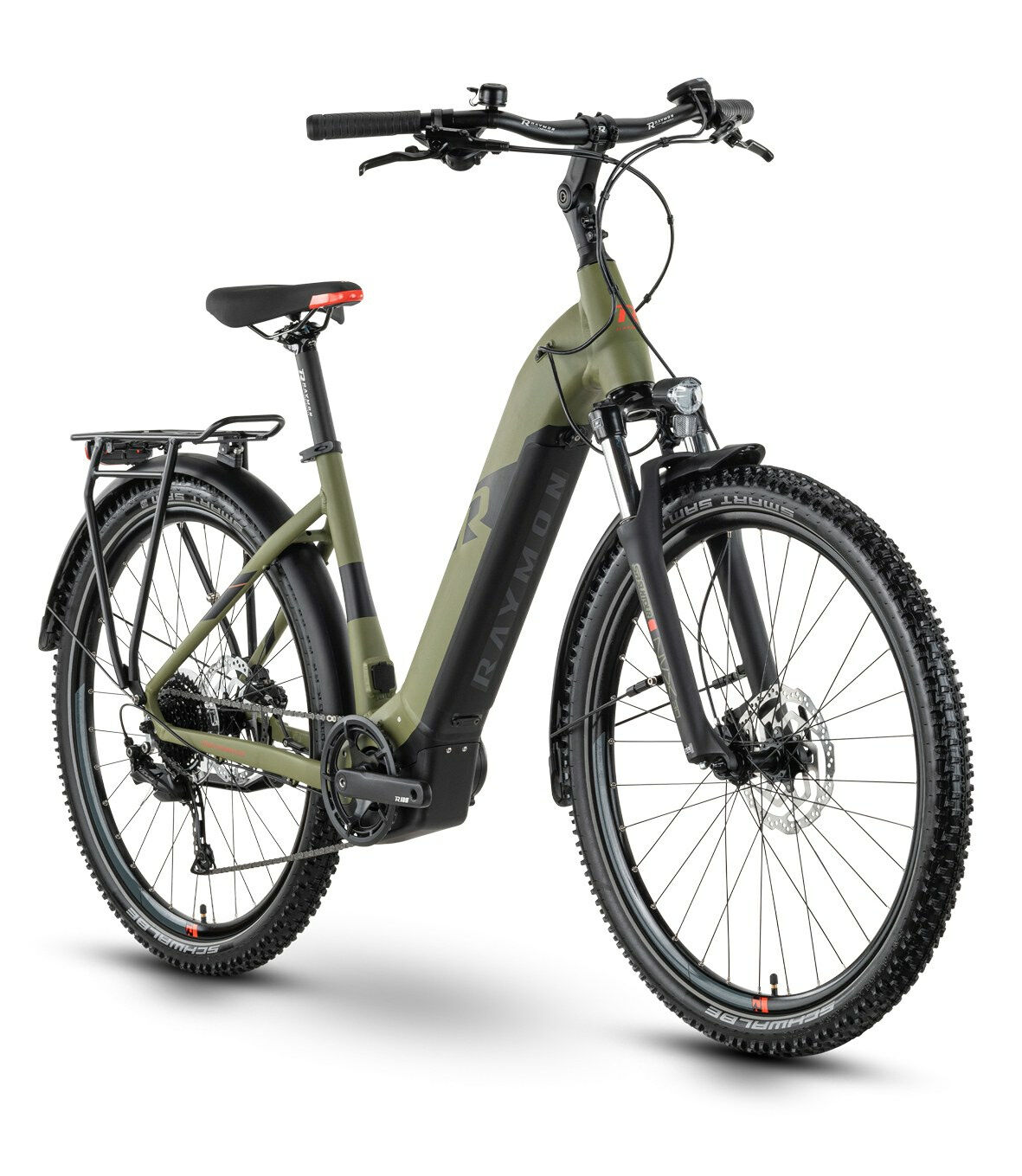 Raymon CrossRay E 5.0 armor/black/red 2022 27,5"; 500 Wh Wave