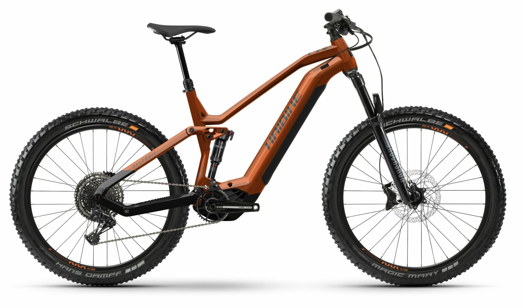 Haibike AllTrail 6 27.5 papaya/black - gloss 2024 27,5"; 720 Wh Diamant