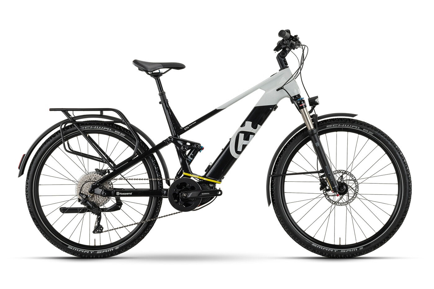 Husqvarna Cross Tourer CT4 M350 white/black 2022 27,5"; 630 Wh Diamant
