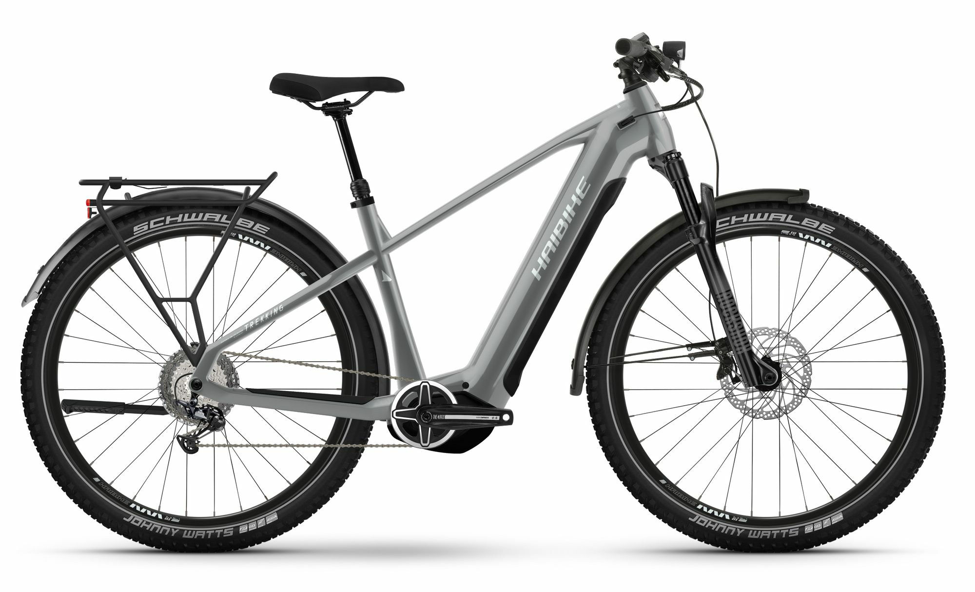 Haibike Trekking 7 urban grey/white - gloss 2024 27,5"; 720 Wh Diamant