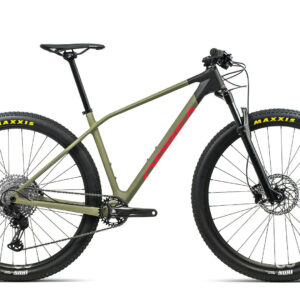 Orbea ALMA M50 Savage Green, Bright Red (Matte) 2022 29"; Diamant