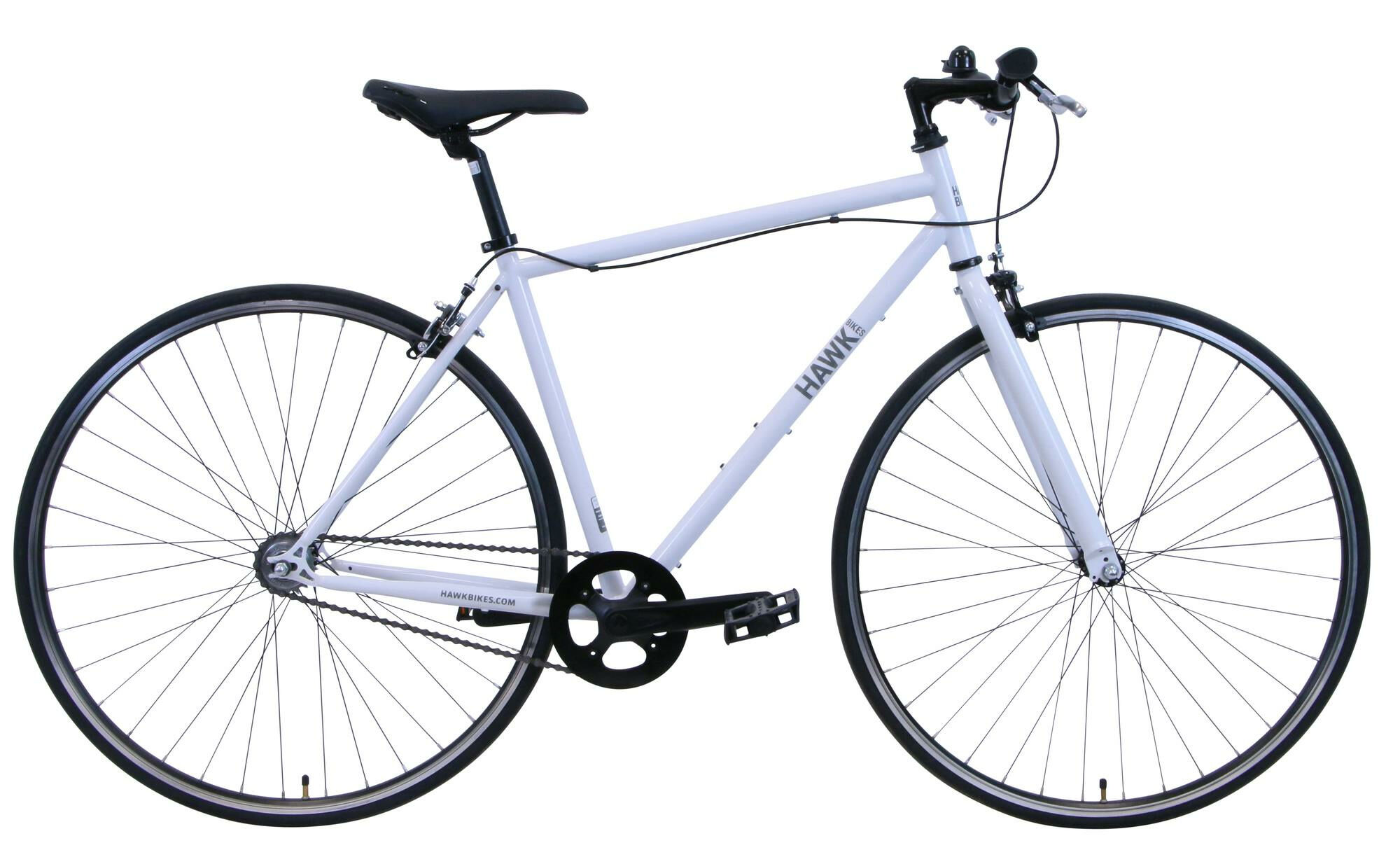 Hawk Vintage Singlespeed White 2023 28"; Diamant