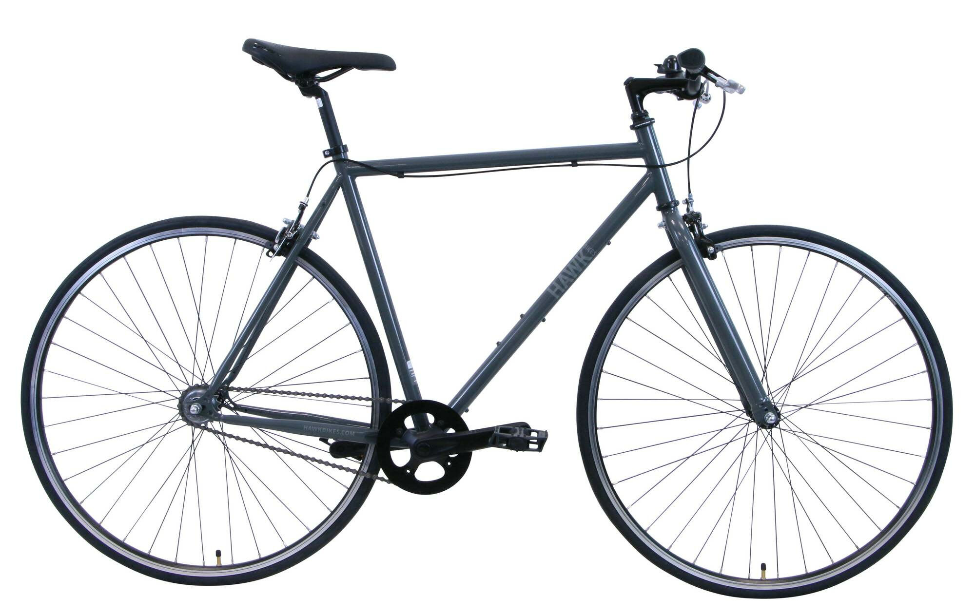 Hawk Vintage Singlespeed Grey 2023 28"; Diamant