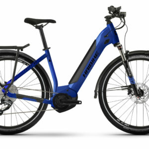 Haibike Trekking 4 gloss matte blue/black 2022 27,5"; 500 Wh Wave