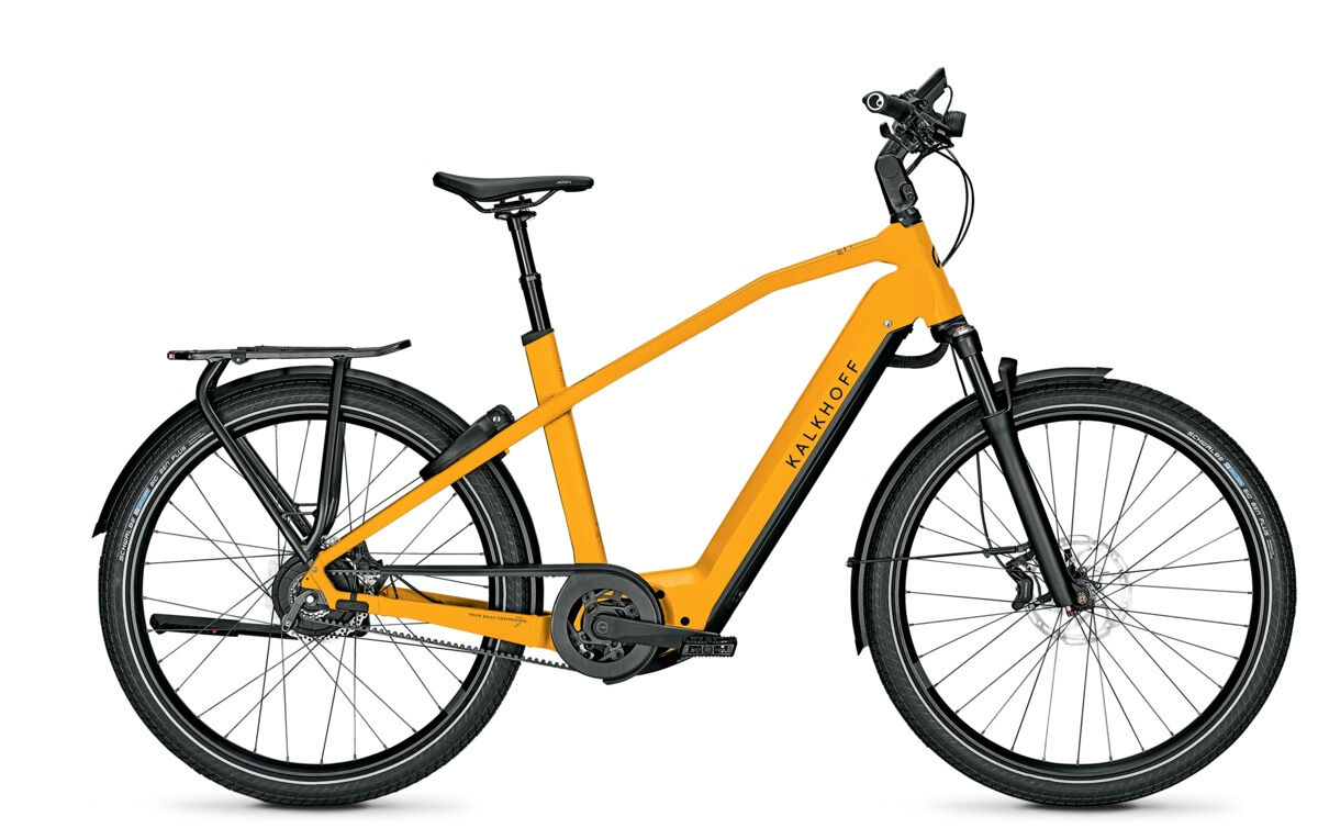 Kalkhoff IMAGE 7.B EXCITE+ yellow matt 2022 27,5"; 750 Wh Diamant