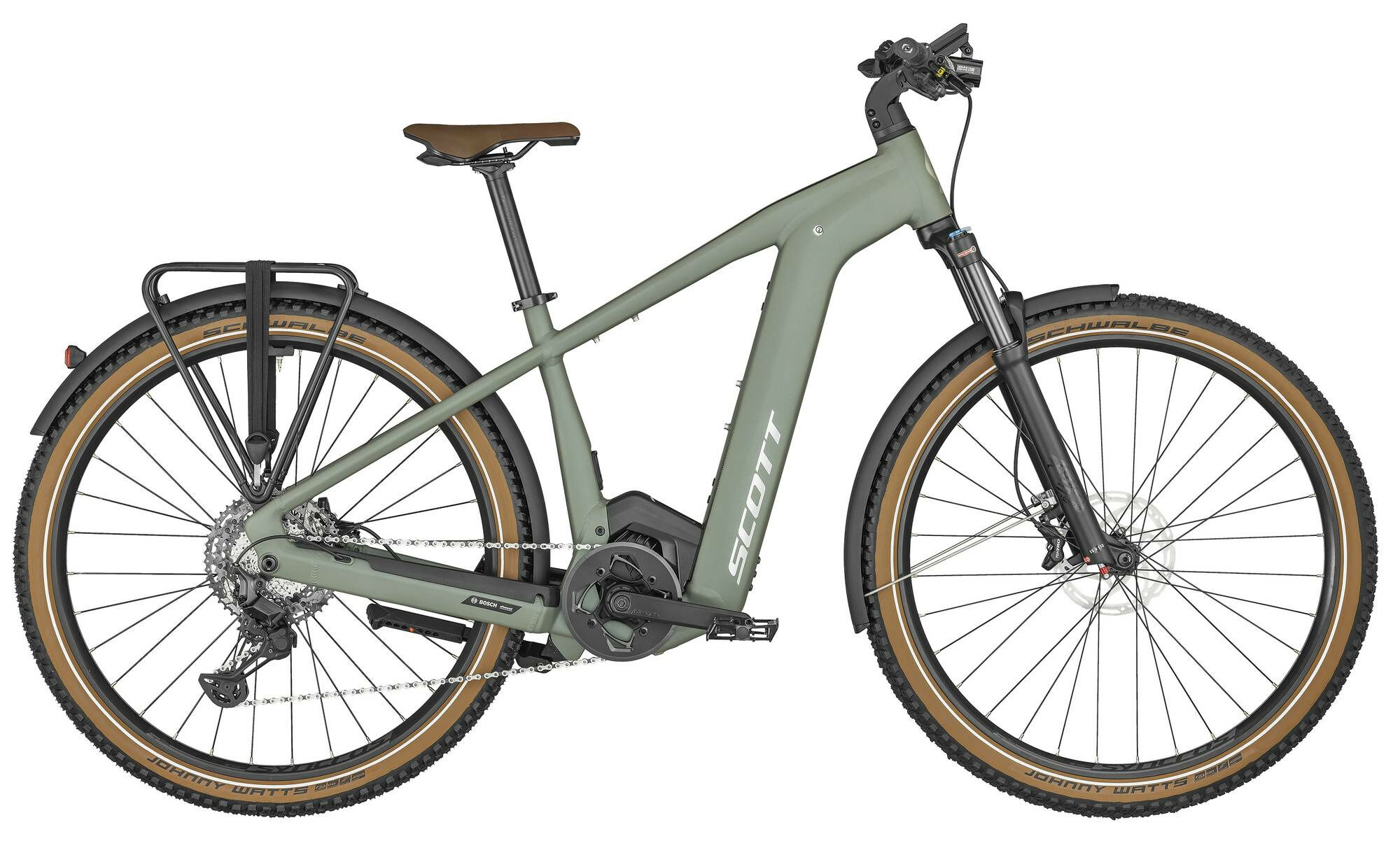 Scott Axis eRIDE 10 Men Highland Green 2024 29"; 750 Wh Diamant
