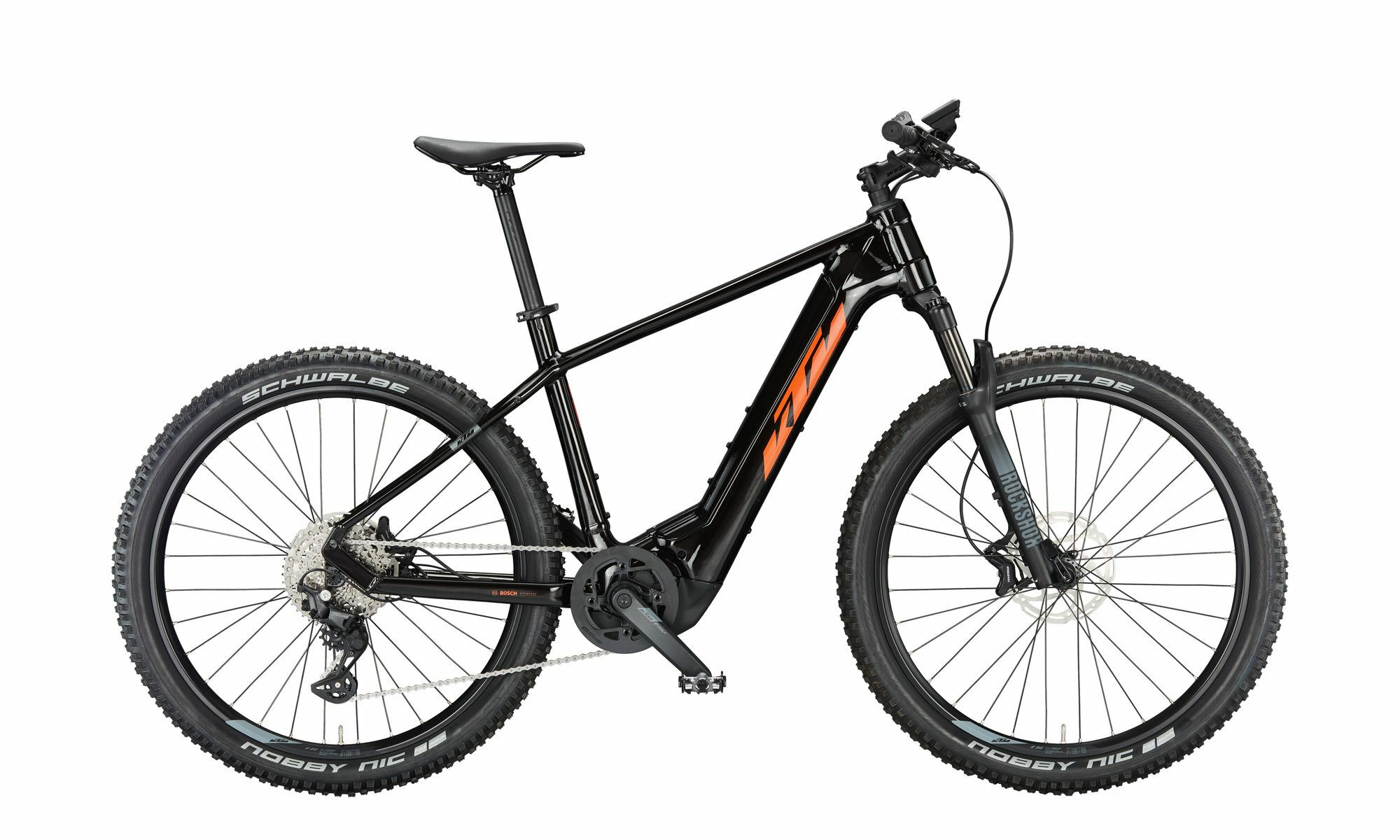 KTM MACINA TEAM 772 flaming black (orange) 2023 27,5"; 750 Wh Diamant