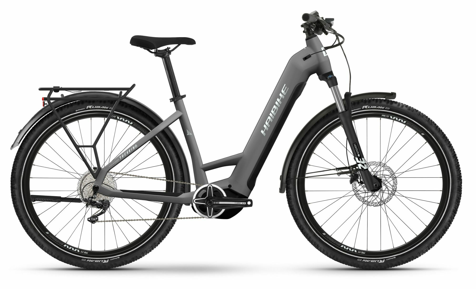 Haibike Trekking 4 dark silver/pearl - matt 2024 27,5"; 720 Wh Wave
