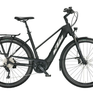 KTM MACINA TOUR CX 510 black matt (silver+orange) 2022 28"; 500 Wh Trapez