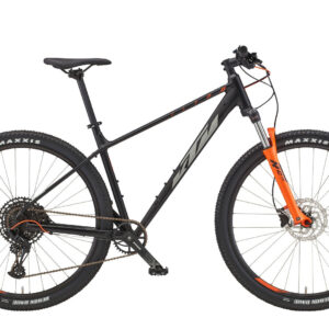 KTM ULTRA FUN 29 black matt (grey+orange) 2022 29"; Diamant