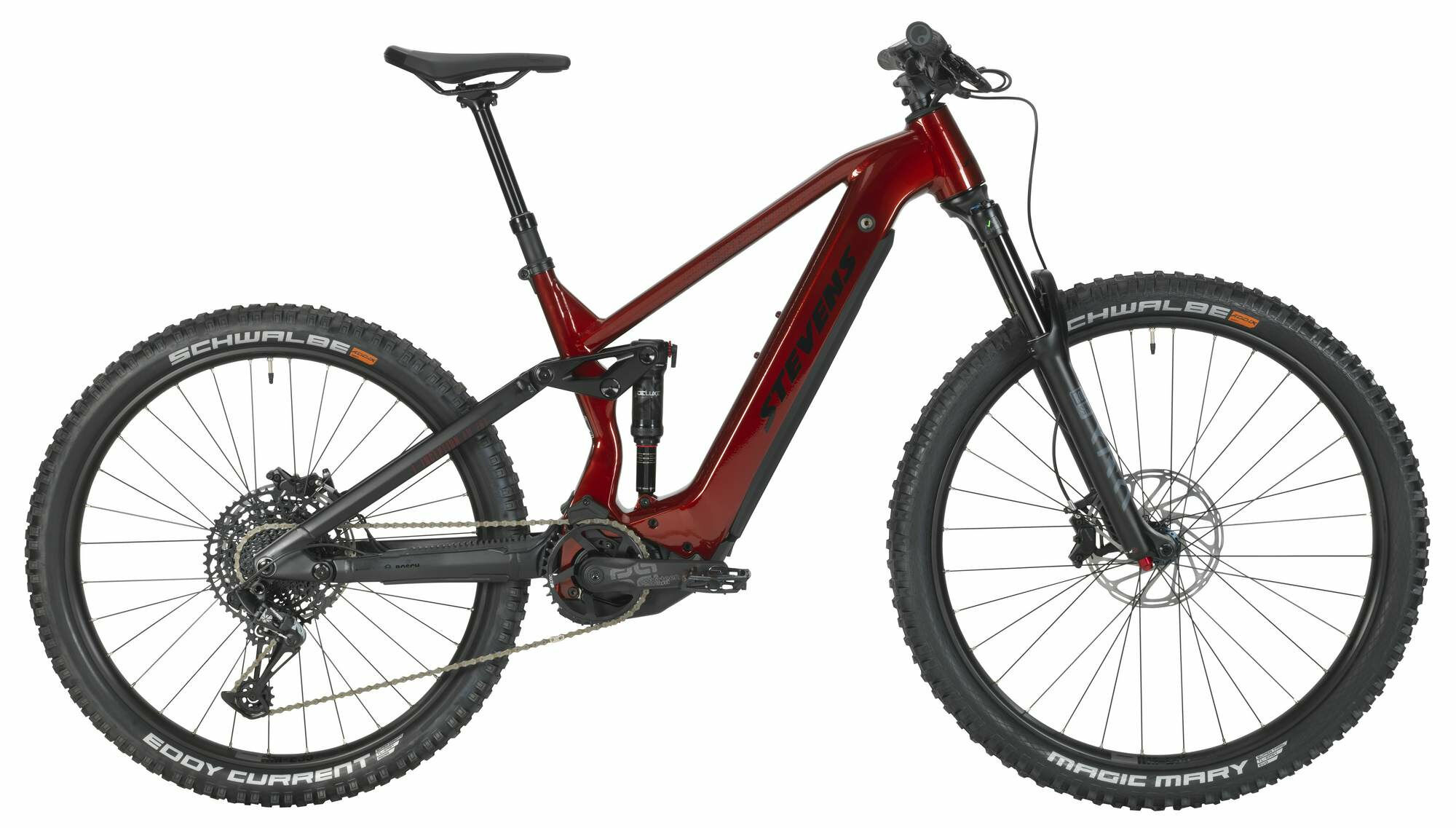 Stevens E-Inception AM 7.6.1 GTF Pearl Red 2022 29";/27,5"; 625 Wh Diamant
