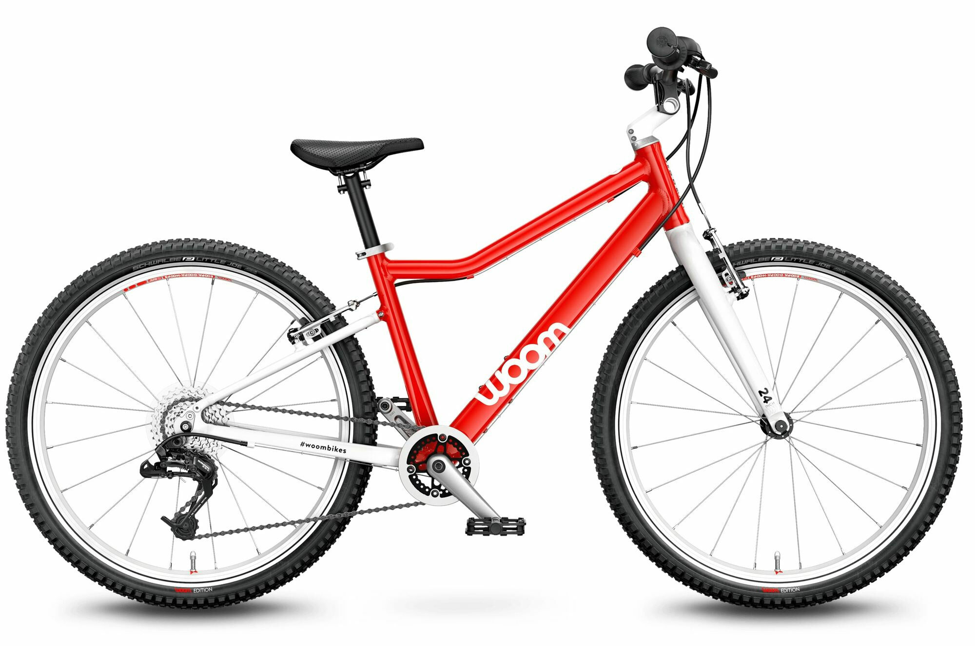 Woom Original 5 woom red 2023 24"; Diamant