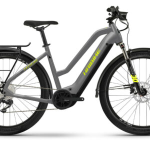 Haibike Trekking 6 gloss grey/neon yellow 2022 27,5"; 630 Wh Trapez
