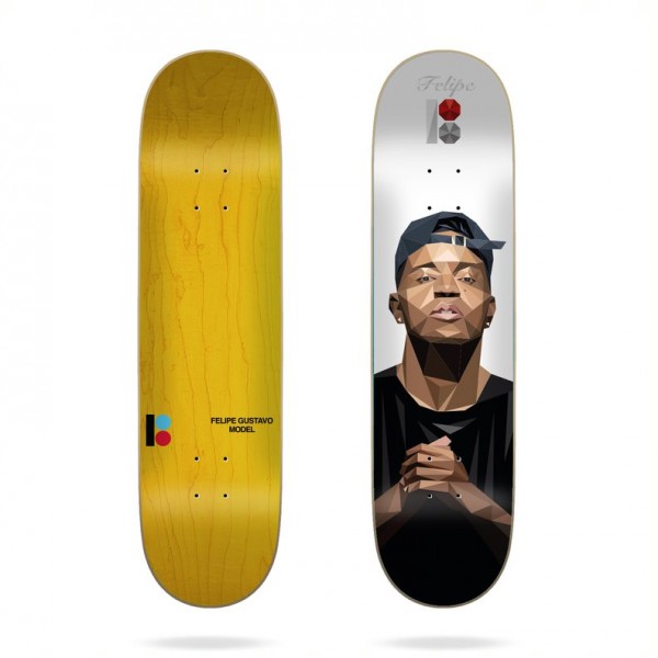 Plan B Skateboard Deck ALF Gustavo 8.0''