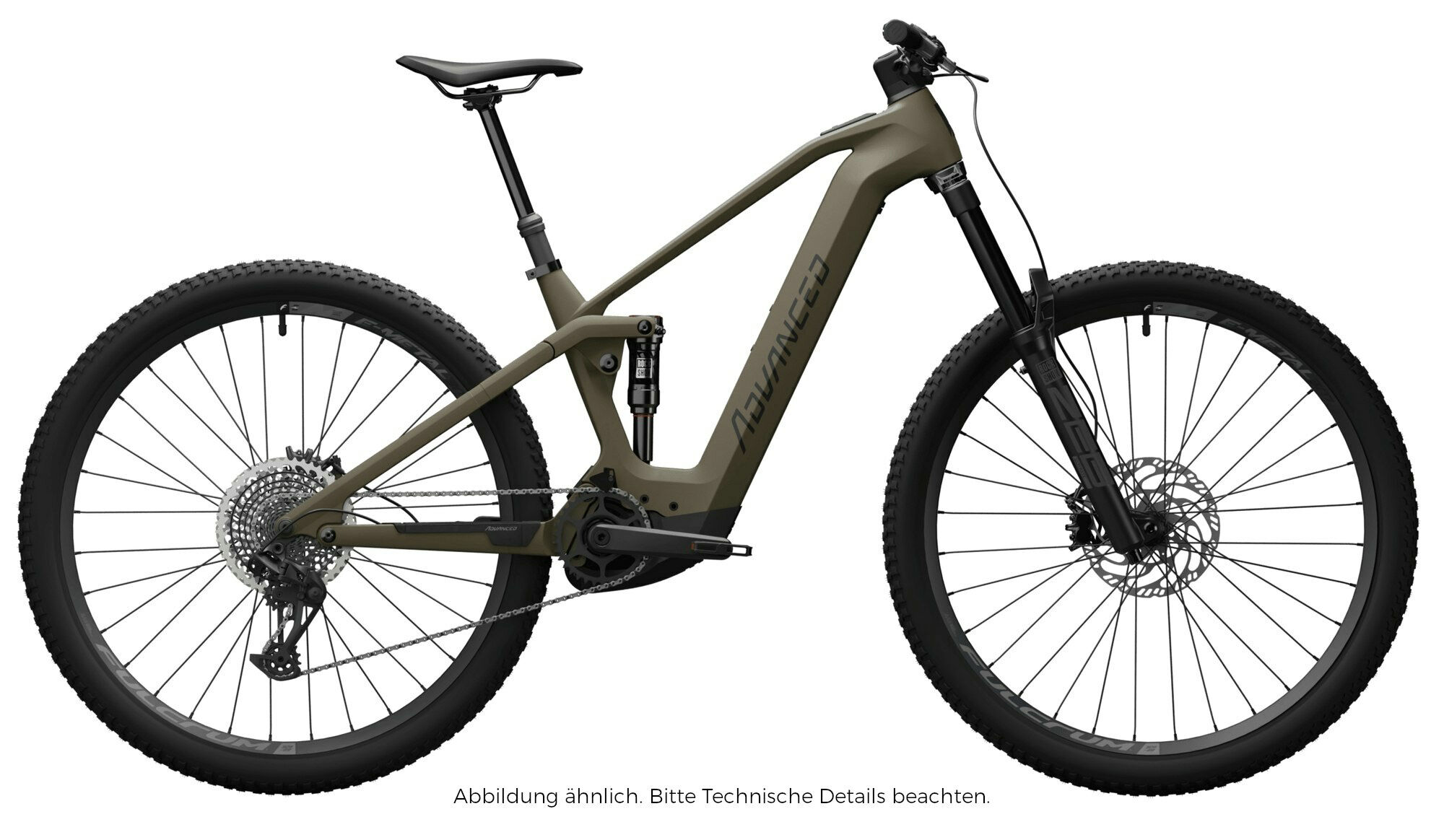 Advanced OFFROAD Race Mtb FS Mud Grey 2024 29"; 750 Wh Diamant