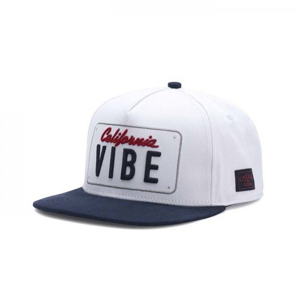 Cayler & Sons Plated Cap white/navy