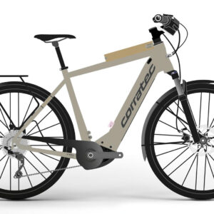 Corratec E-Power Trekking 28 CX6 12S Gent MetallicSand/Dunkelblau 2023 28"; 625 W...