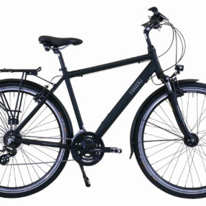 Hawk Trekking Gent Premium Black 2023 28"; Diamant