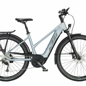 KTM MACINA TOUR P510 azzurro silver matt (grey+blue) 2023 28"; 500 Wh Trapez