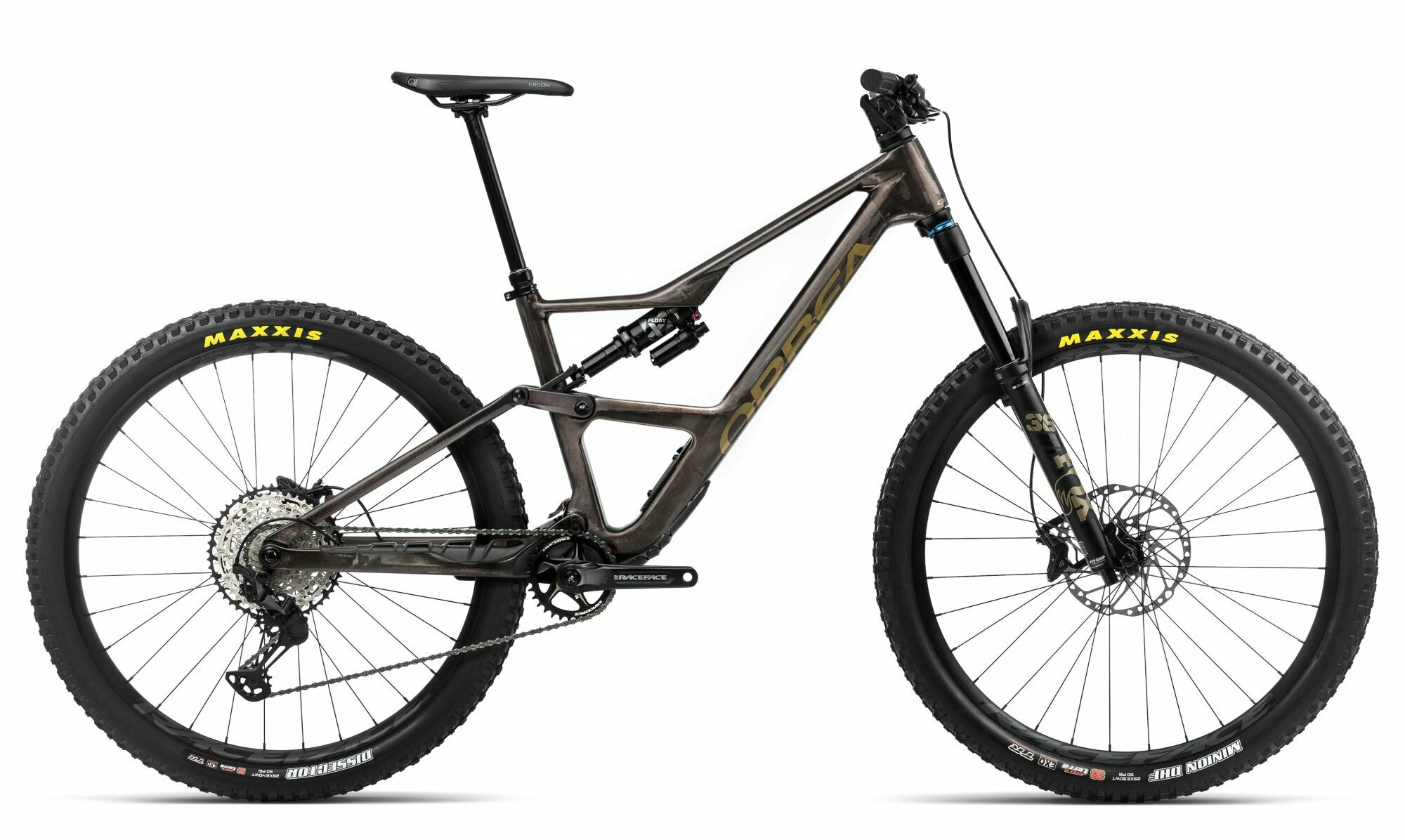 Orbea Occam LT M30 Cosmic Carbon View-Metallic Olive Green (Gloss) 2024 29"; Diam...