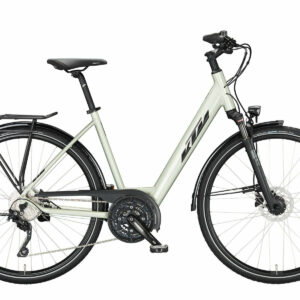 KTM LIFE CONQUEST dew silver (black+orange) 2023 28"; Wave