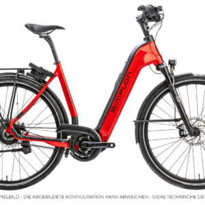 Simplon CHENOA Bosch CX Uni Deore-10 LG Cosmic Red 2023 28"; 625 Wh Wave