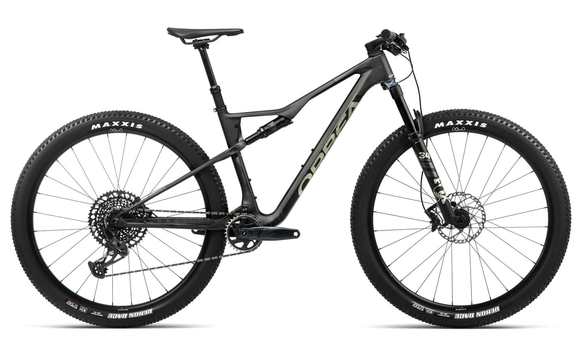 Orbea Oiz M21 Powder Black-Black (Matt) 2024 29"; Diamant