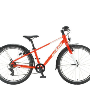 KTM WILD CROSS STREET 24 Met Fire Orange ( White ) 2021 24"; Diamant