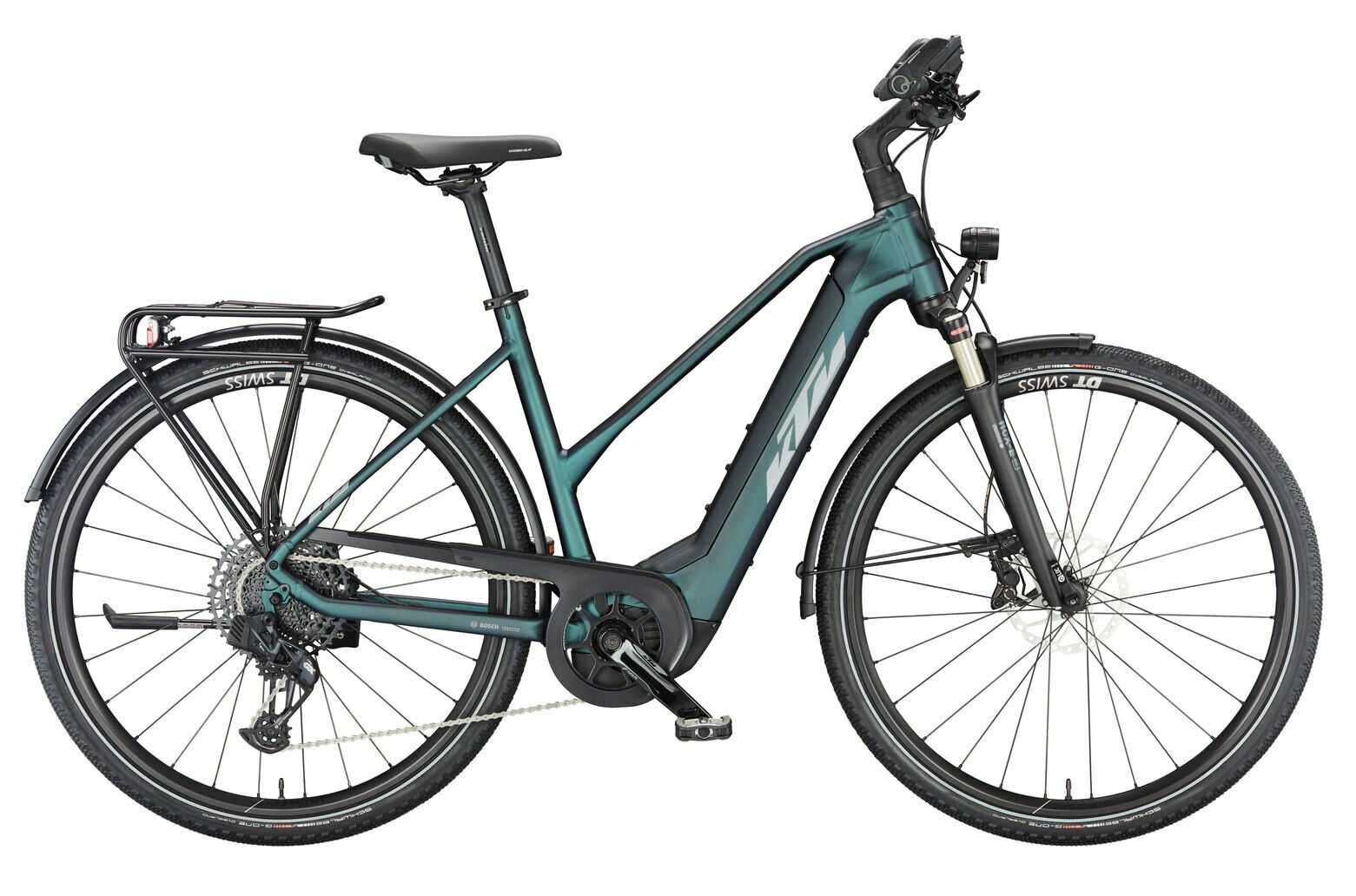 KTM MACINA SPORT 710 green purple flip matt (silver+blue) 2023 28"; 750 Wh Trapez