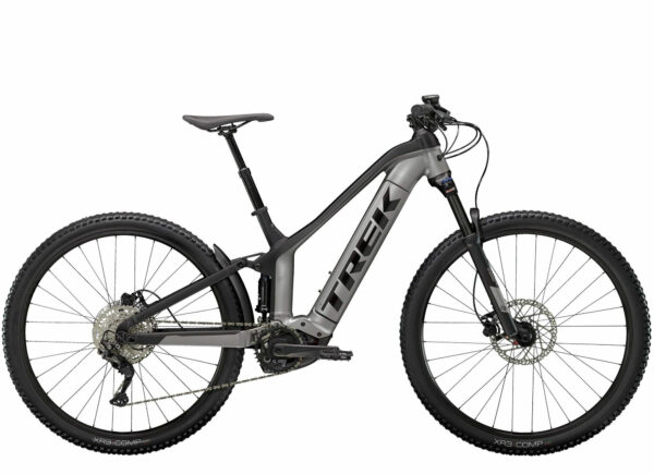 Trek Powerfly FS 4 Matte Gunmetal/Matte Black 2022 27,5"; 625 Wh Diamant