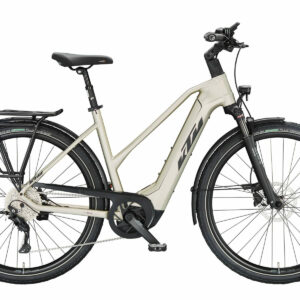KTM MACINA STYLE 740 champagne matt (black+orange) 2023 28"; 750 Wh Trapez